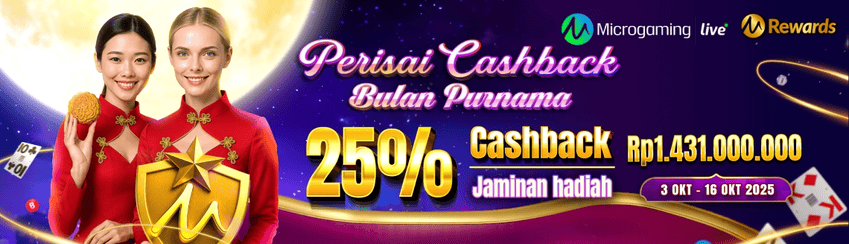 MG LIVE - PERISAI CASHBACK BULAN PURNAMA